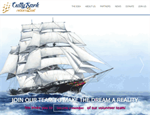 Tablet Screenshot of cutty-sark.org